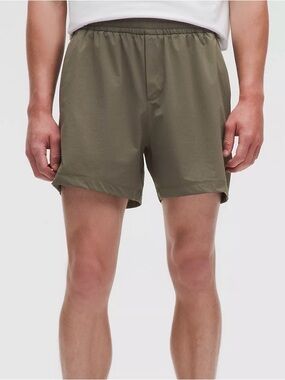Lululemon Athletica Men's Olive Performance Shorts